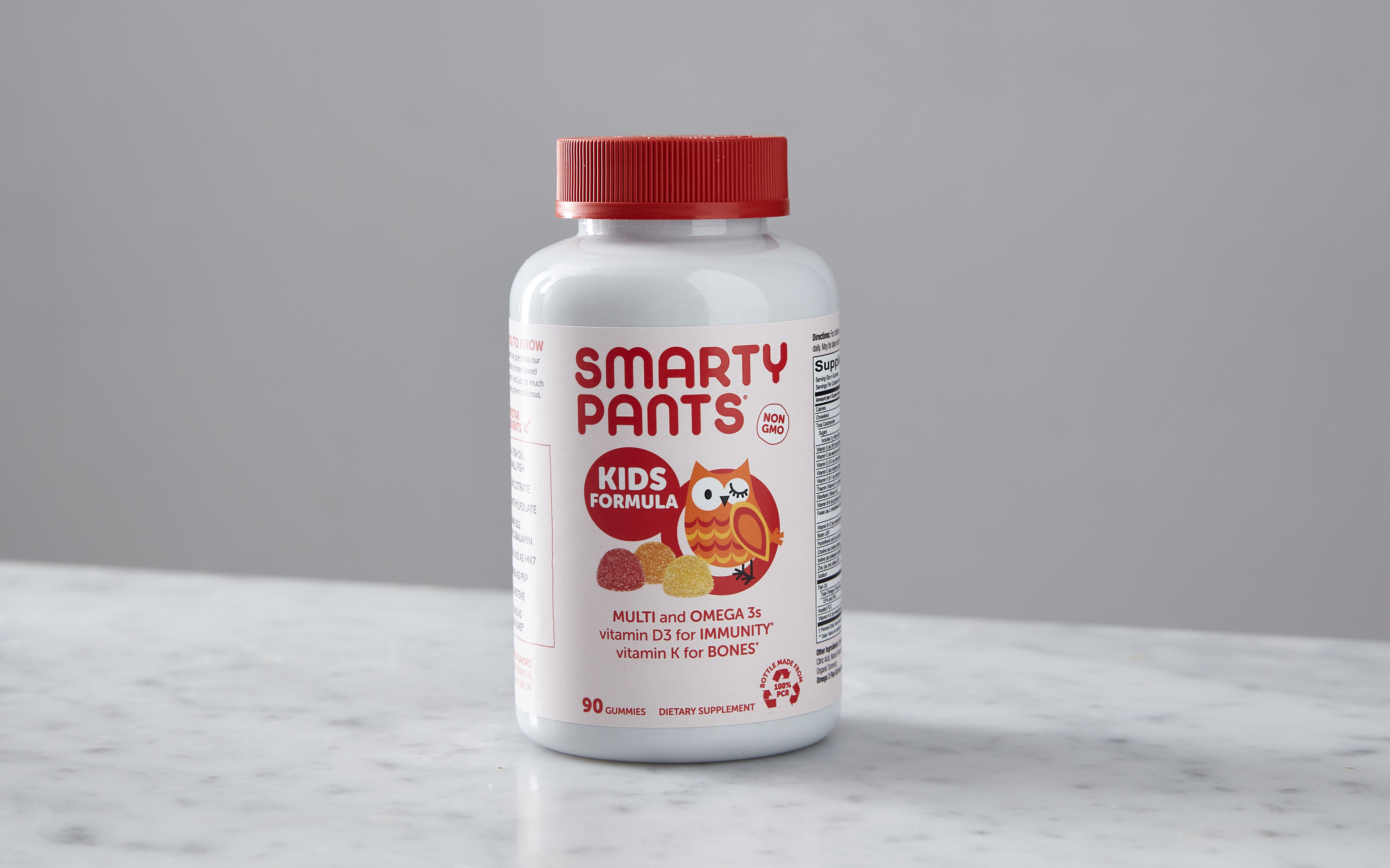 Smarty Pants Smartypants Adult Complete Gummies With Multivitamin  Omega  3  Vitamin D 180 Gummies
