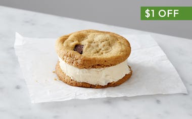 Earl Grey Ice Cream Cookie Sandwich