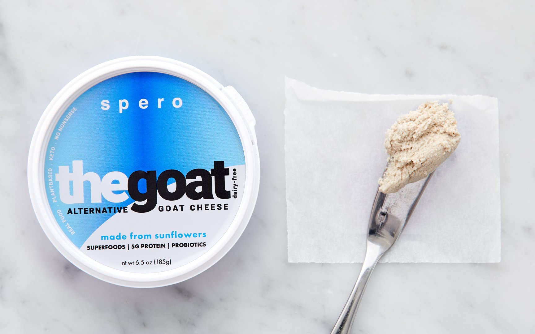 PlantBased Goat Cheese 6.5 oz Spero Good Eggs