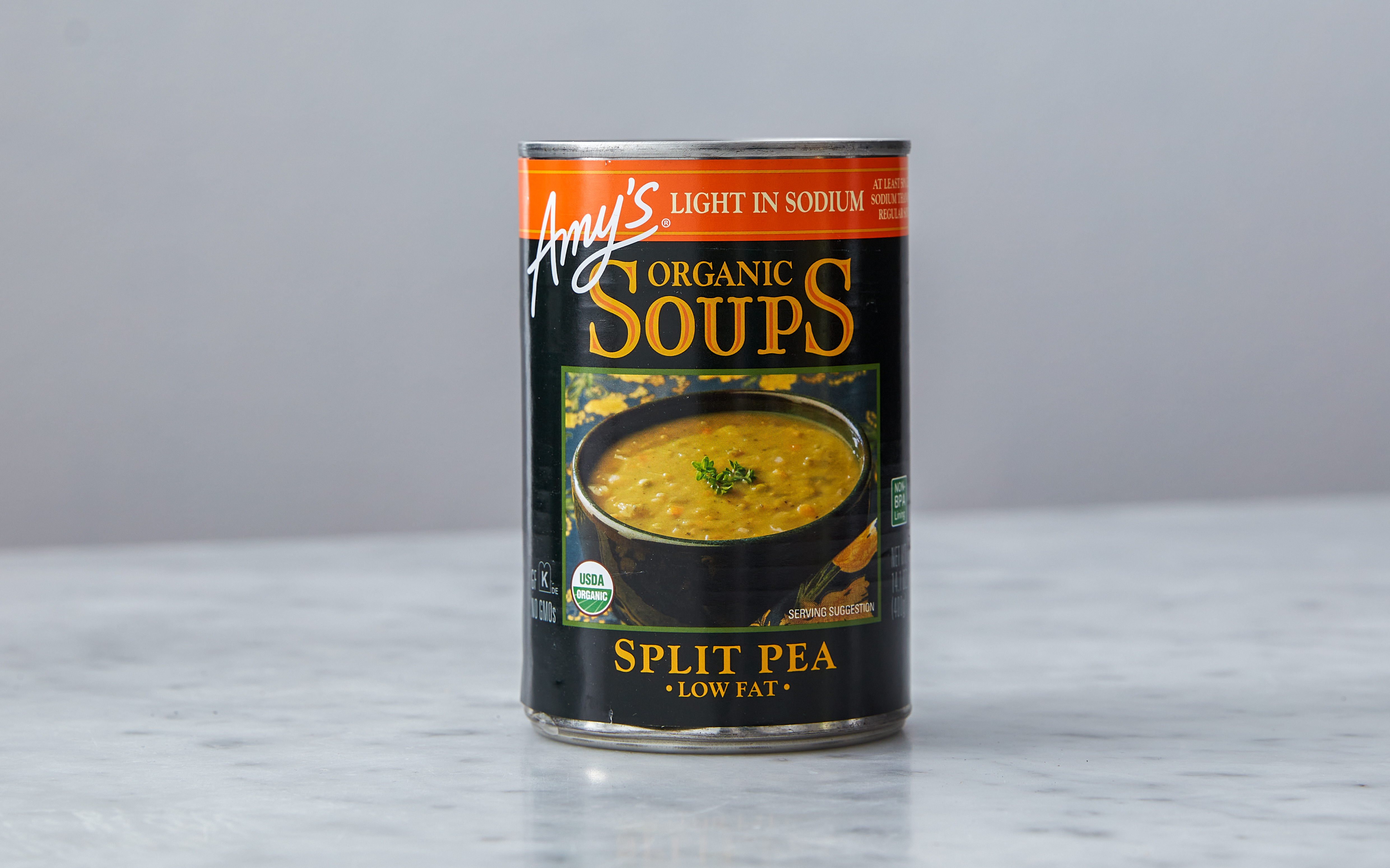 Organic Low Sodium Split Pea Soup 14.1 oz Amy's Kitchen Good Eggs
