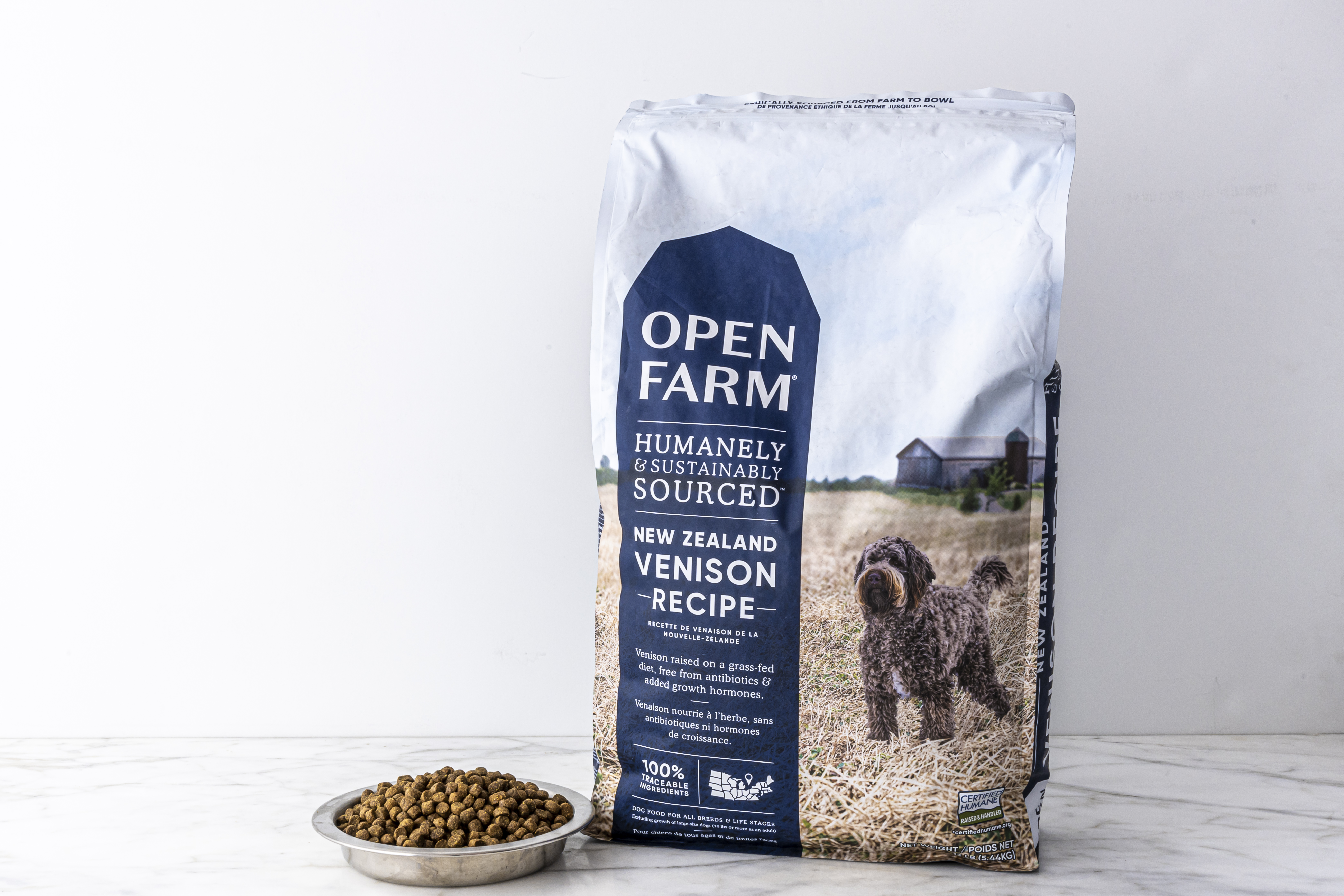 New Zealand Venison Recipe Dry Dog Food 11 lb Open Farm