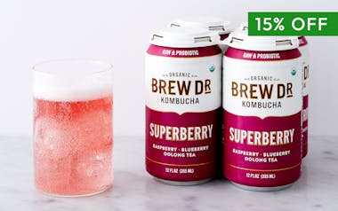 Organic Superberry Kombucha