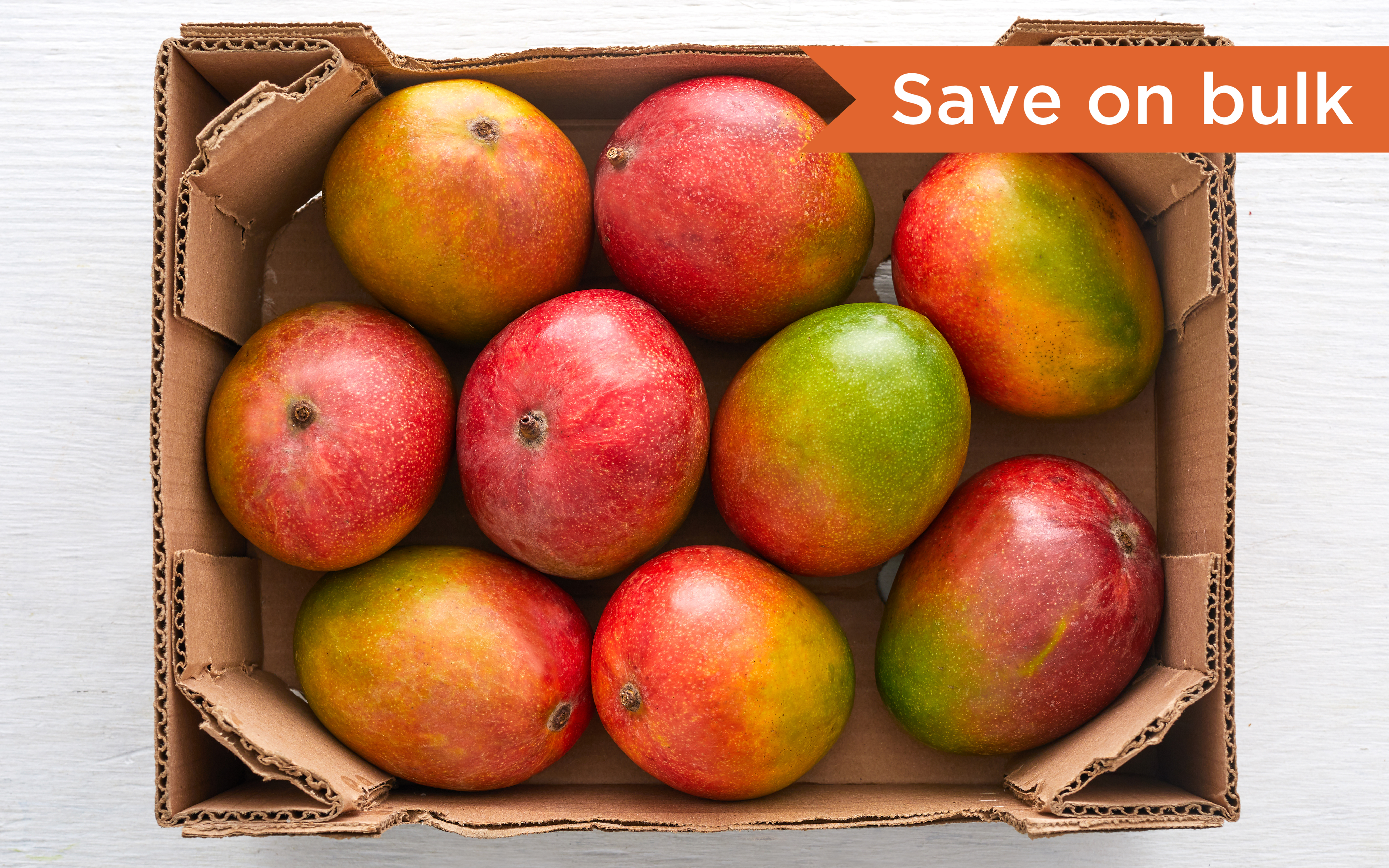 Case of Organic Kent Mango (Mexico) 9 lb Crespo Organic Mangoes