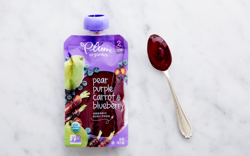 Organic Blueberry, Pear Purple Carrot Baby Food (6+ mos)