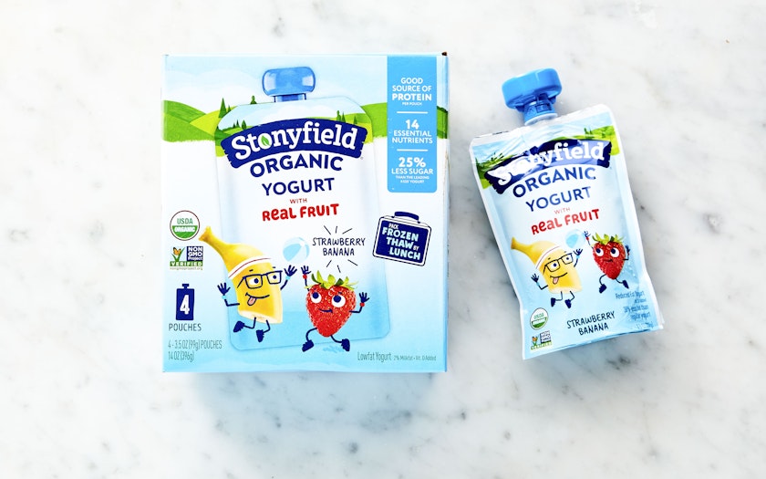 Stonyfield Organic Yobaby Happy Tot Whole Milk Yogurt Pouch Whole