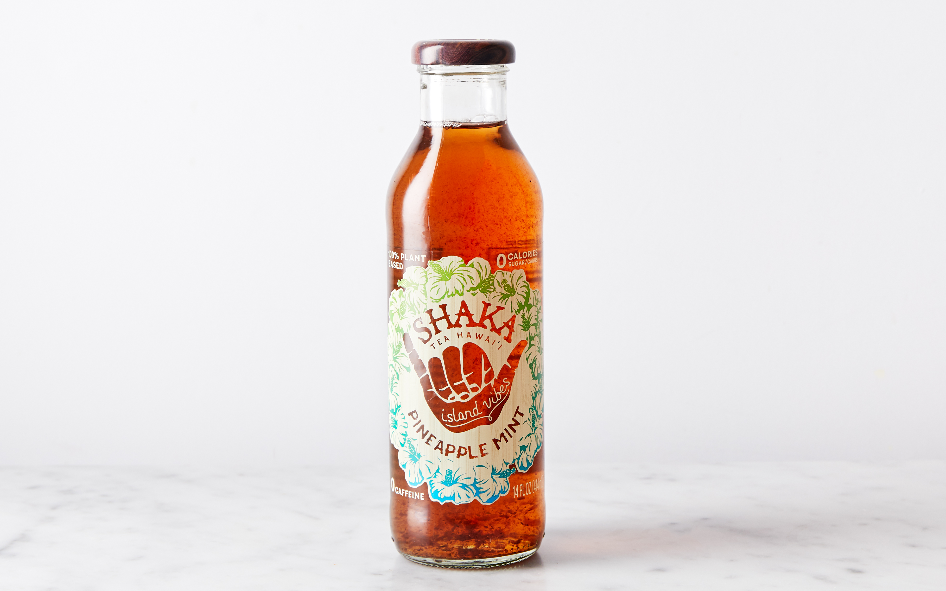 Pineapple Mint Iced Tea 14 fl oz Shaka Tea Good Eggs