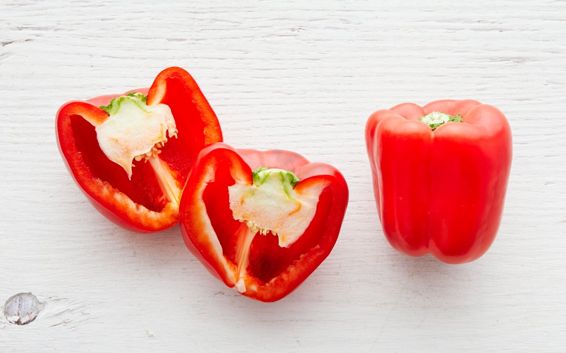 Organic & Fair Trade Large Red Bell Pepper Duo (Mexico) | Divine