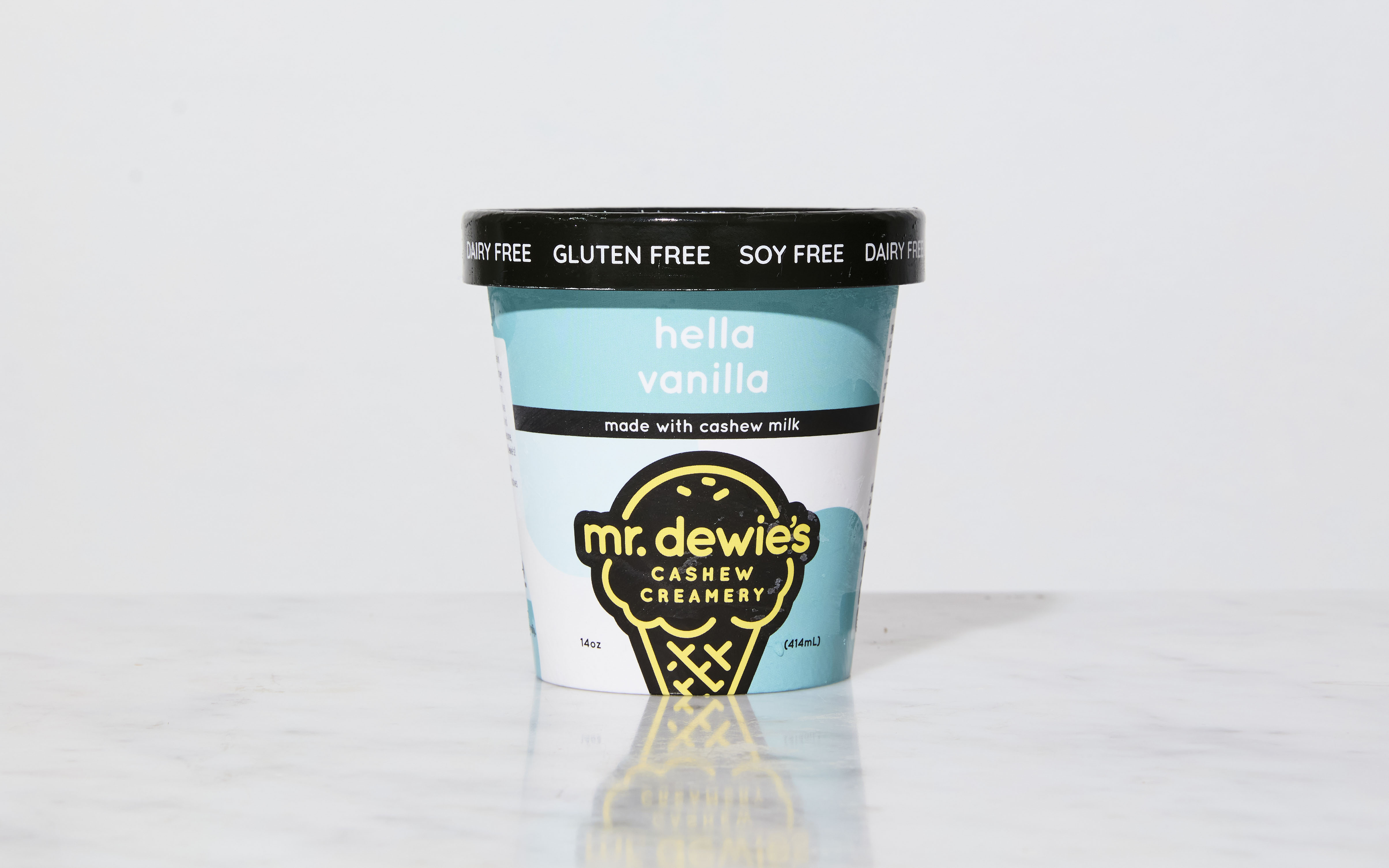 Hella Vanilla Organic Cashew Ice Cream | 14 oz | Mr. Dewie's