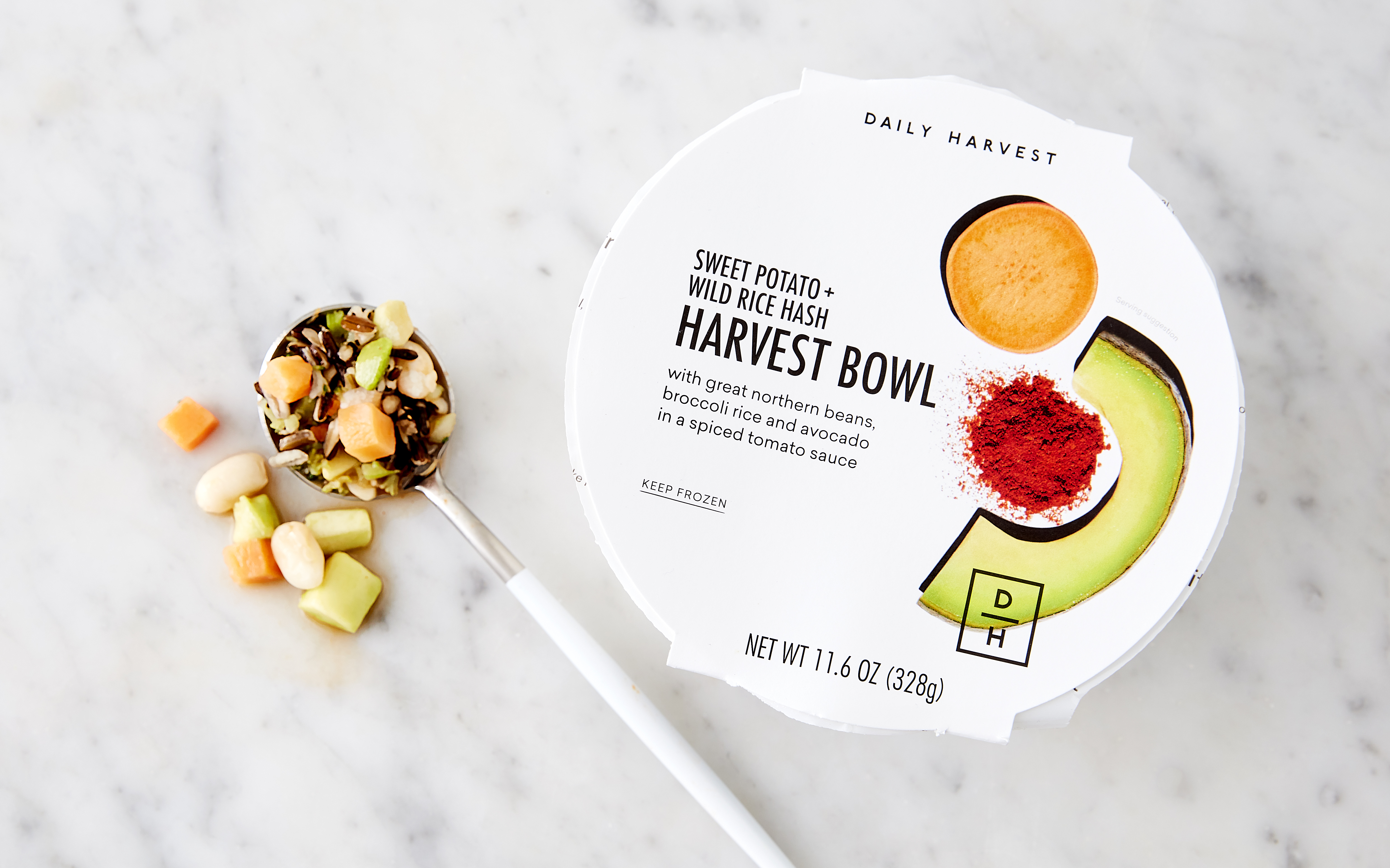 Sweet Potato + Wild Rice Hash Harvest Bowl 11.6 oz Daily Harvest