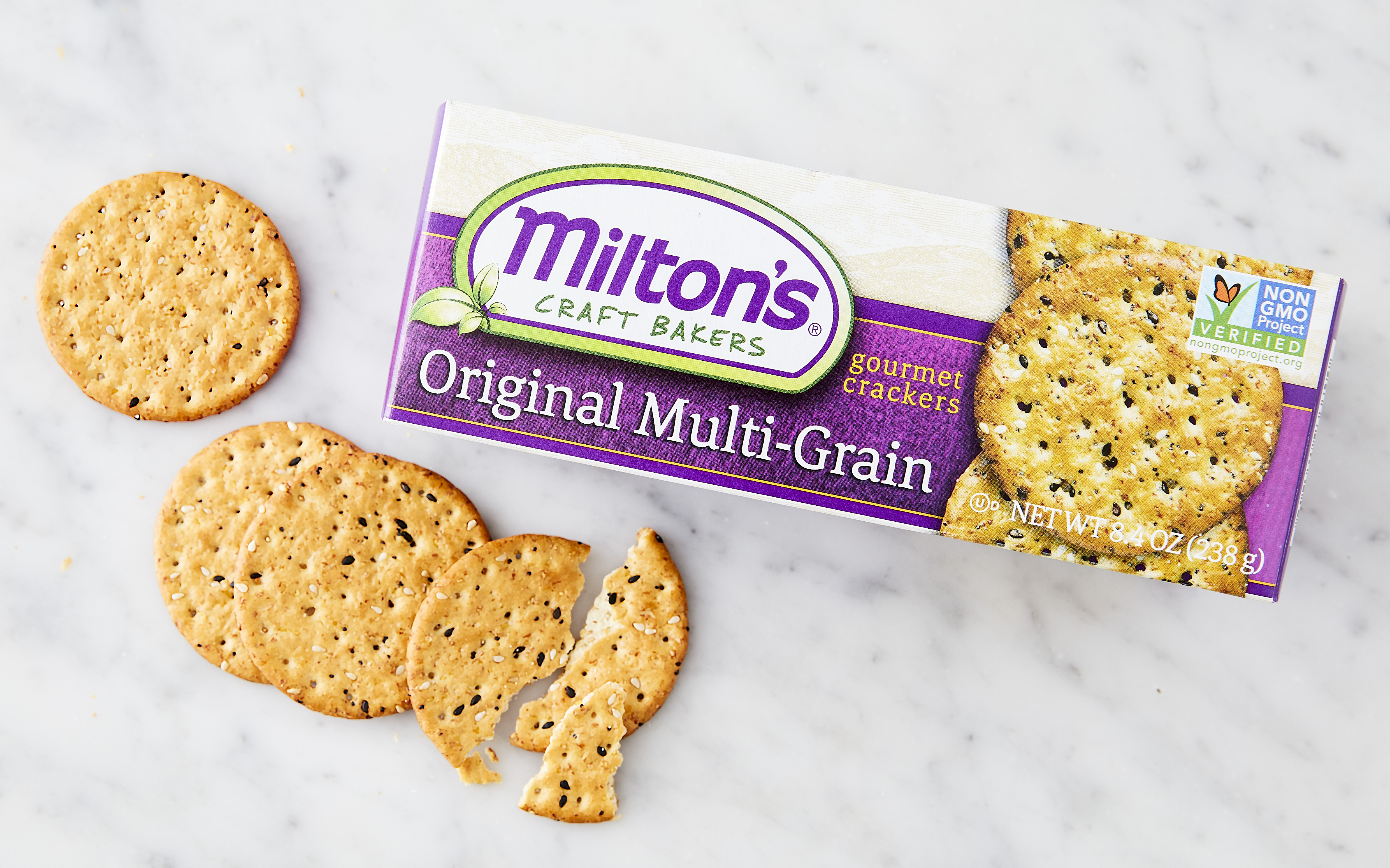 Original Multigrain Gourmet Crackers 8.4 oz Milton's Craft Bakers