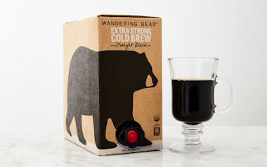 Straight Black Cold Brew Coffee On Tap 