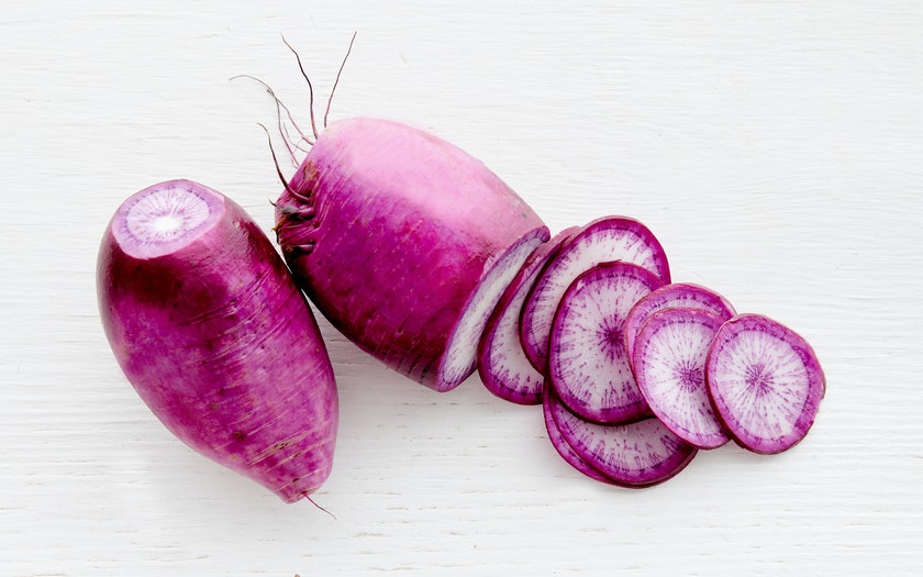 Organic Purple Daikon Radish From Our Farmers Sf Bay Good Eggs