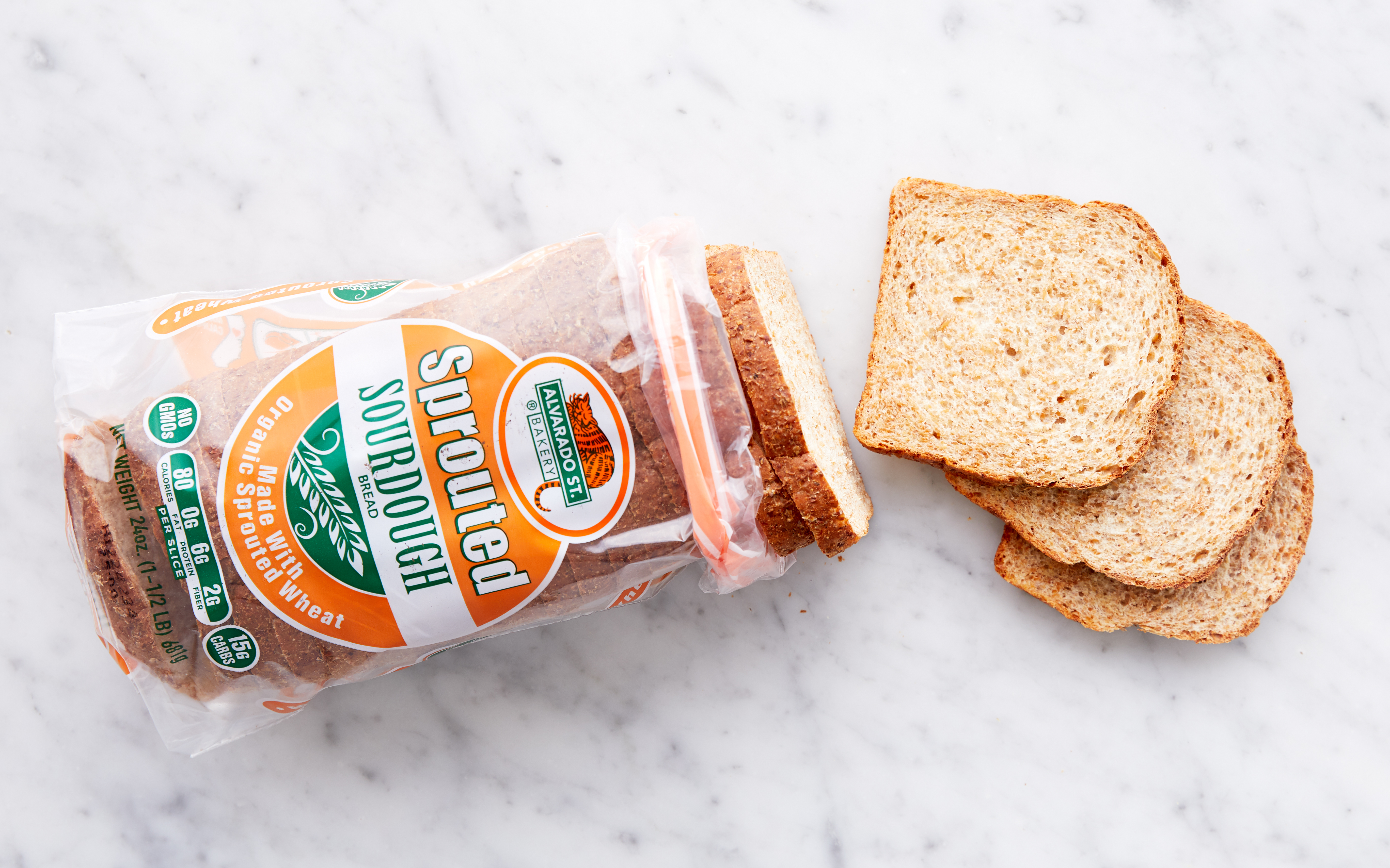 Sprouted Sourdough Bread 24 oz Alvarado Street Bakery Good Eggs