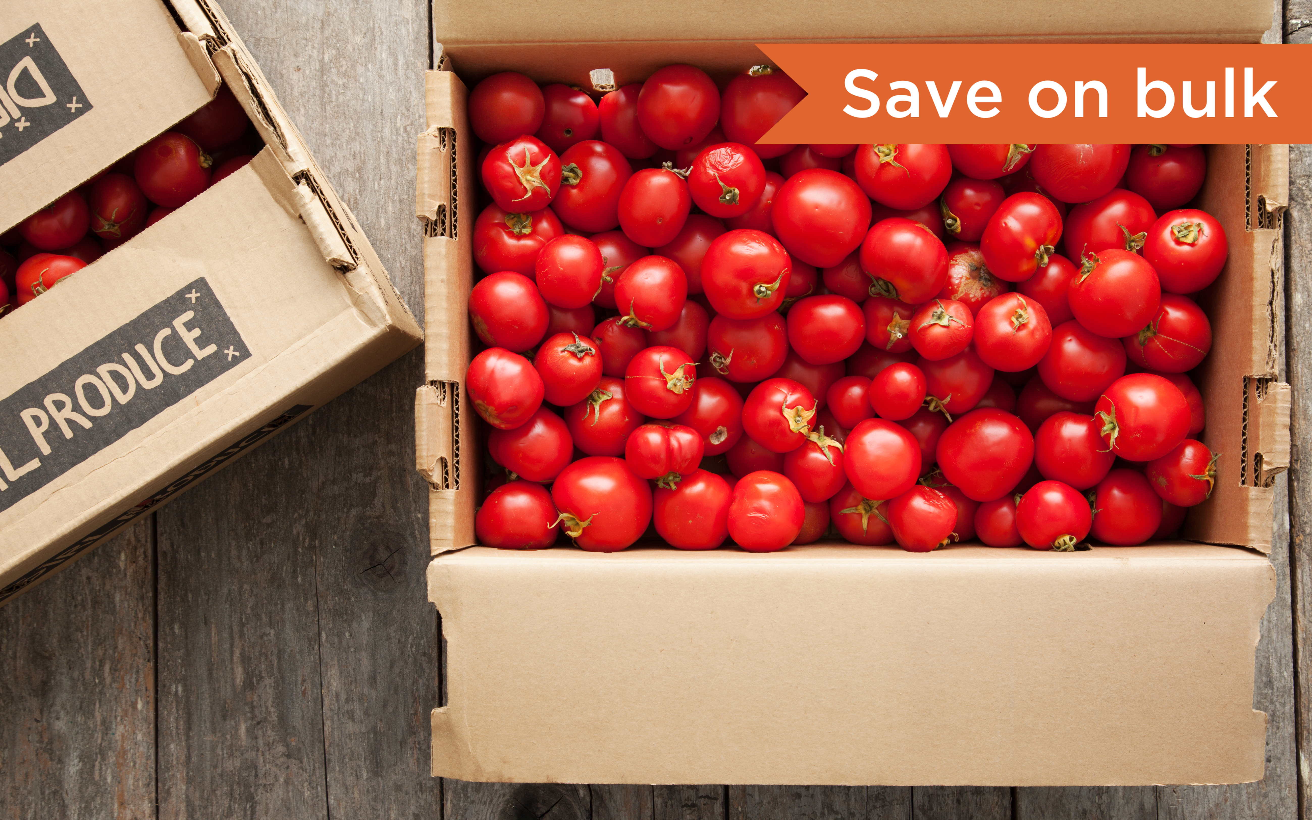 Case of Organic DryFarmed Early Girl Tomatoes 20 lb Dirty Girl