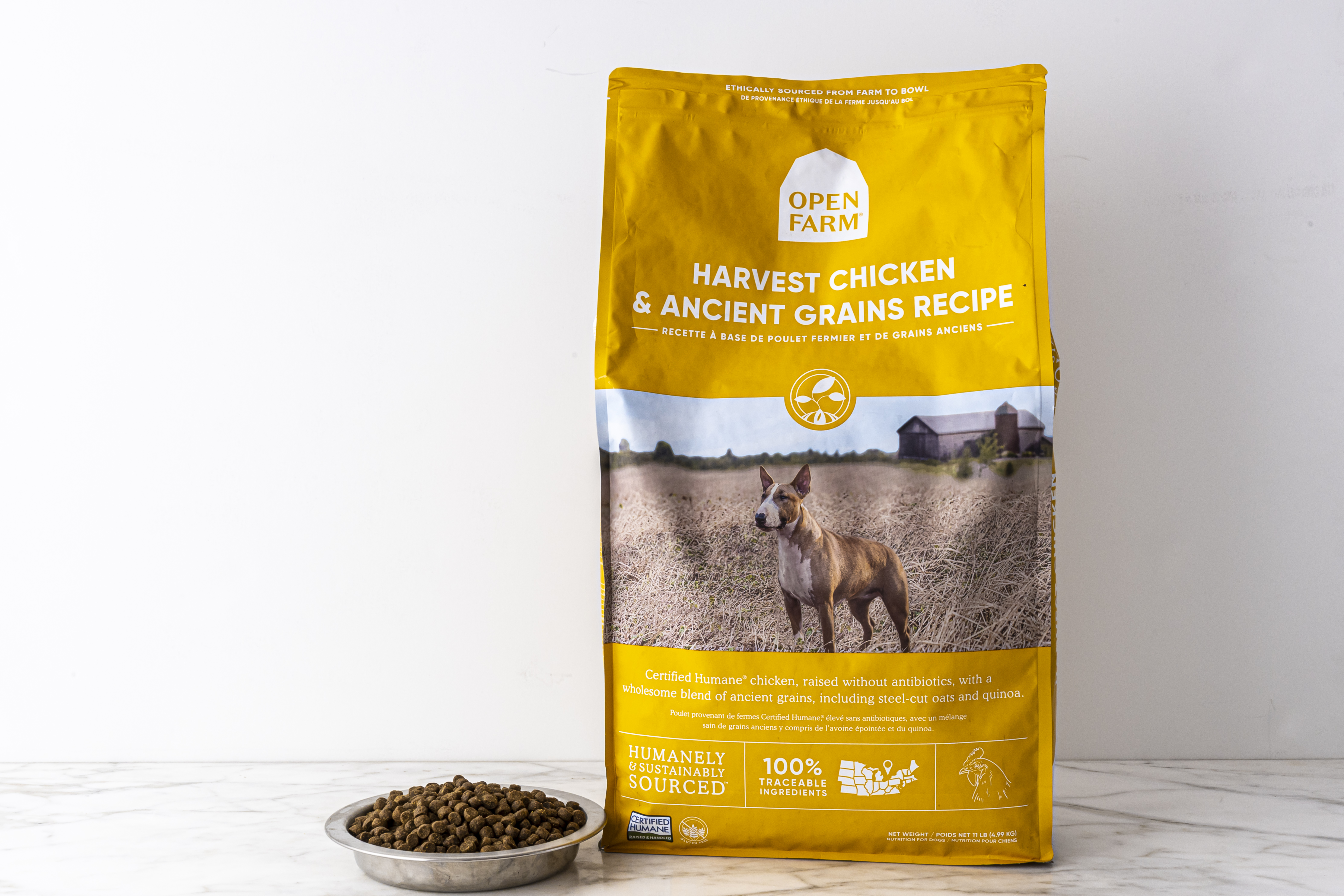 Dog food hot sale with grains