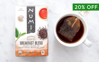 Organic Breakfast Blend Tea Bags