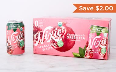 Pomegranate Green Tea Organic Sparkling Water