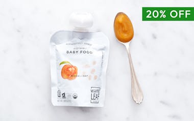 Biodynamic Peach & Oat Baby Food