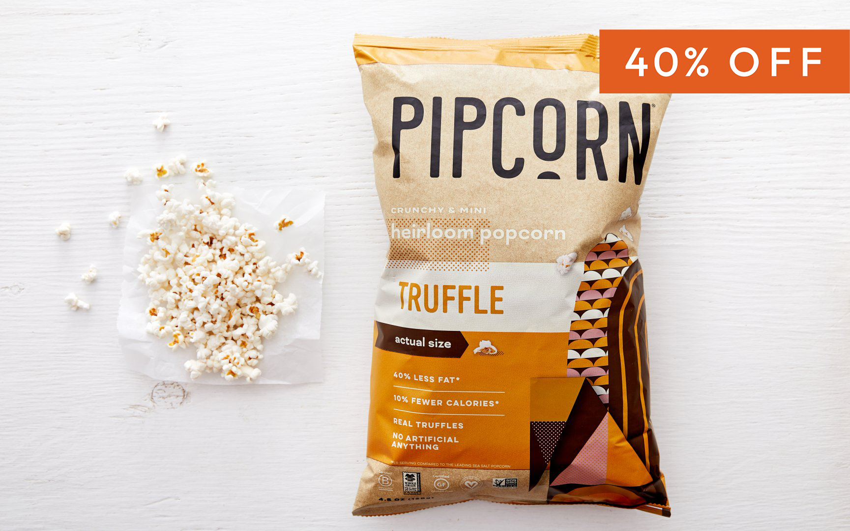 24個セット]ピップコーン トリュフミニポップコーンPipcorn Popcorn