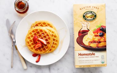 Organic Gluten-Free Homestyle Waffles