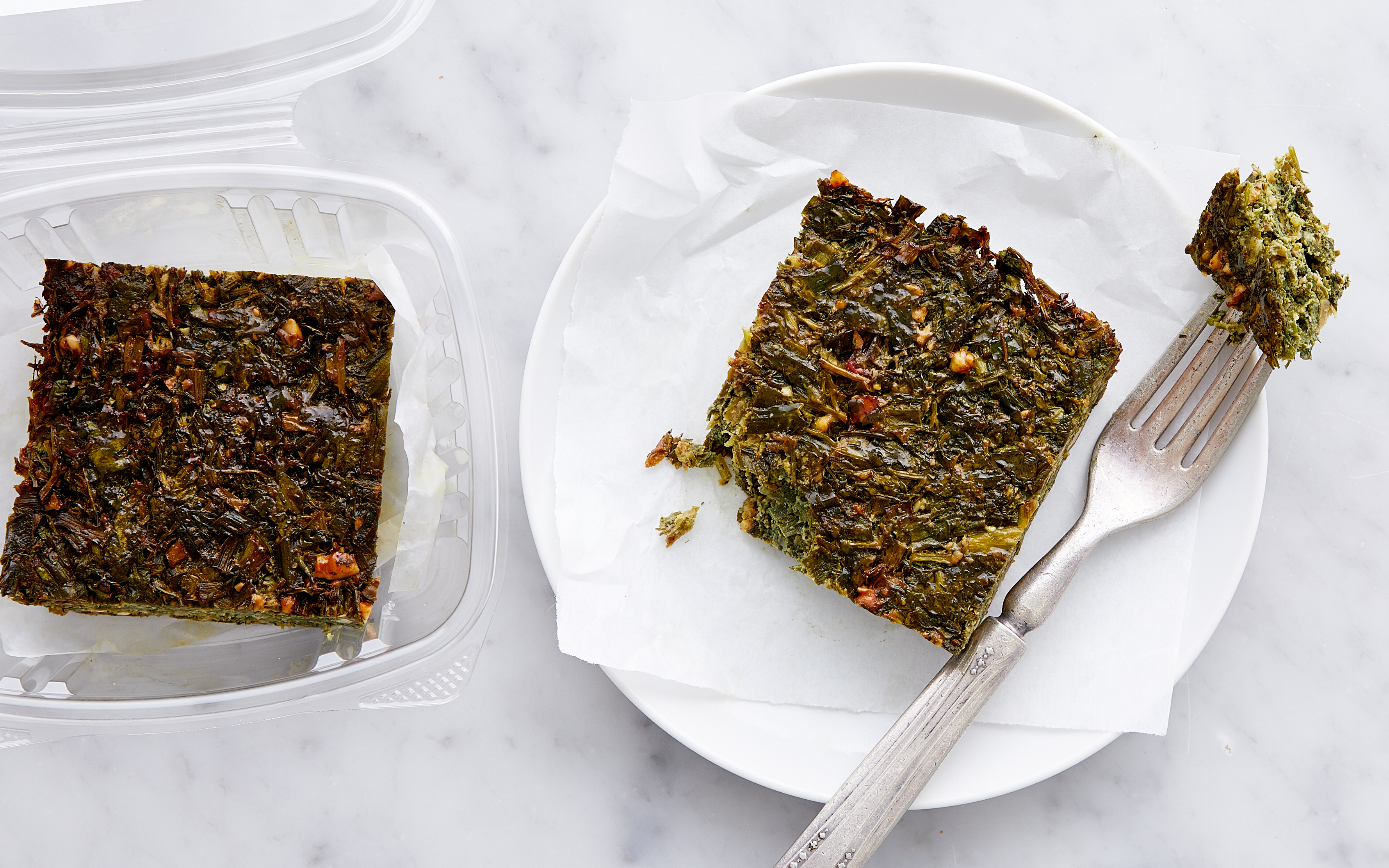 Classic Fresh Herb Sabzi Kuku Frittata 6 oz Oyna Natural Foods