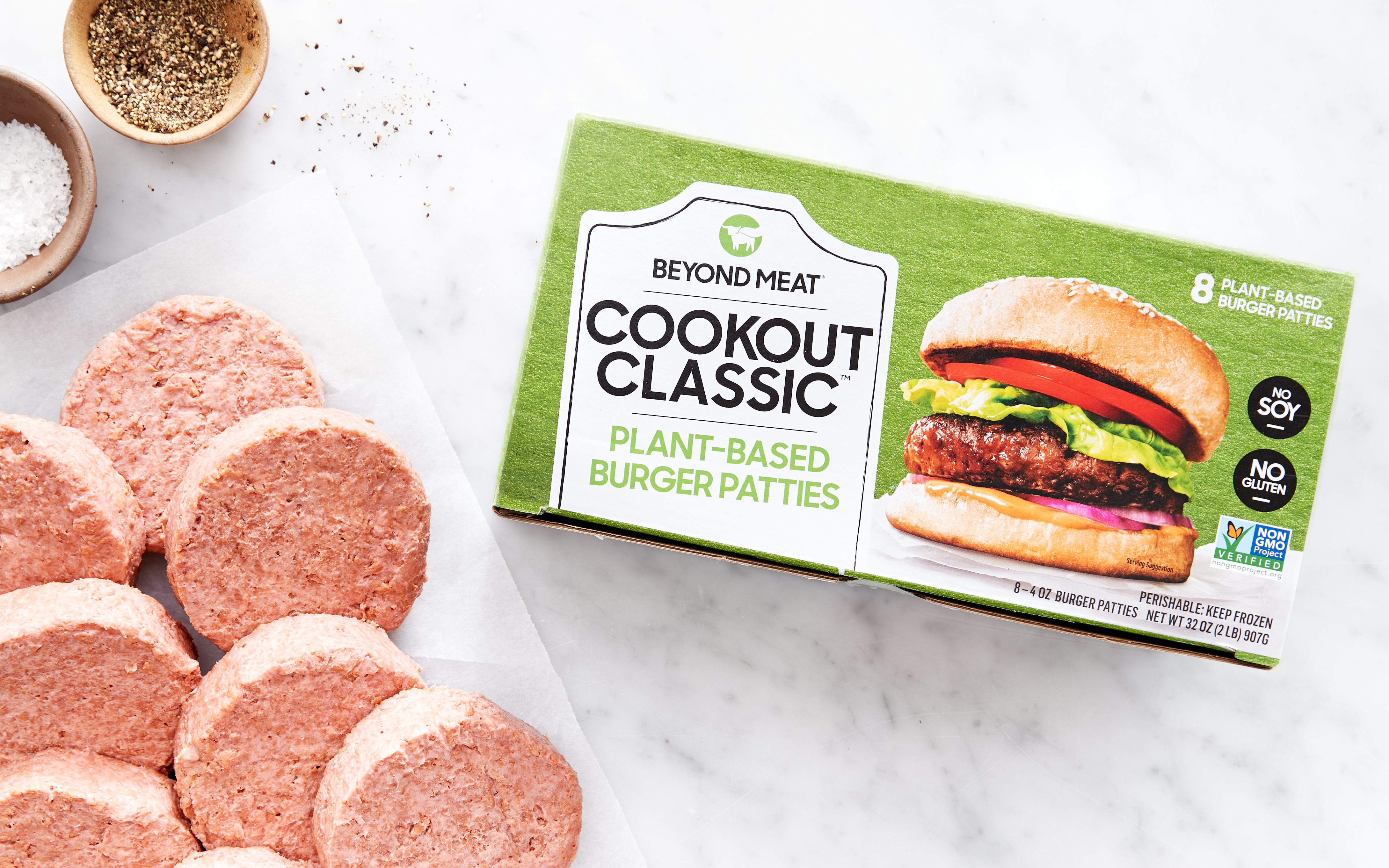 Beyond Meat Cookout Classic Plant-Based Burger Patties, Ct,