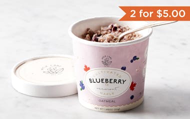 Cultivated Blueberry & Vermont Maple Oatmeal Cup