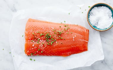Wild Alaskan King Salmon Filet