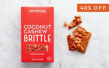 Coconut Cashew Brittle