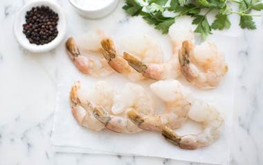 Peeled & Deveined Jumbo Wild Gulf Shrimp (Frozen)