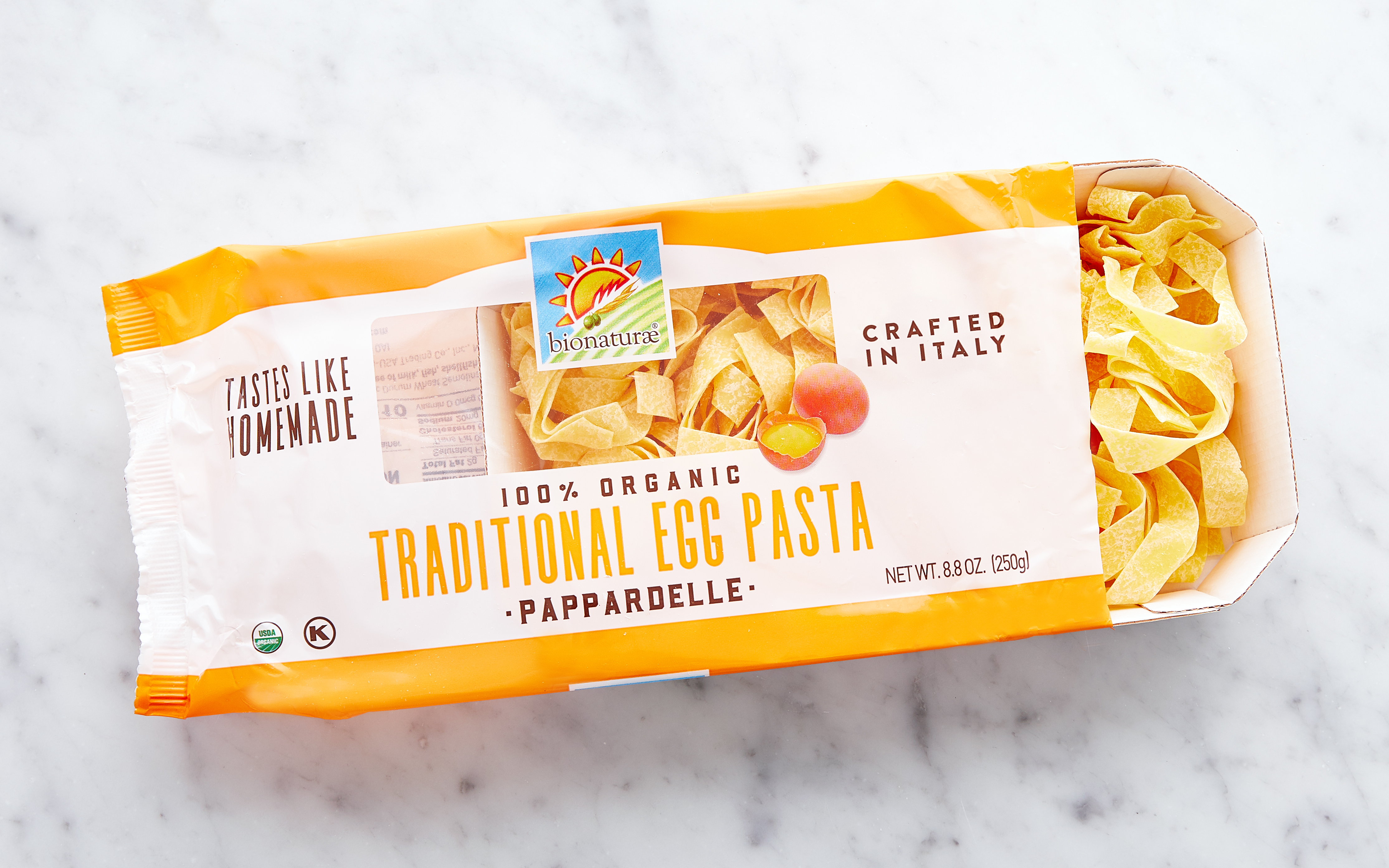 Organic Traditional Egg Pappardelle 8.8 oz Bionaturæ Good Eggs