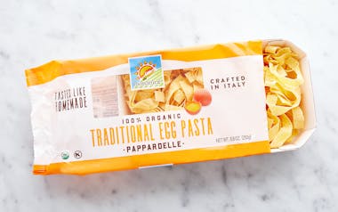 Organic Traditional Egg Pappardelle