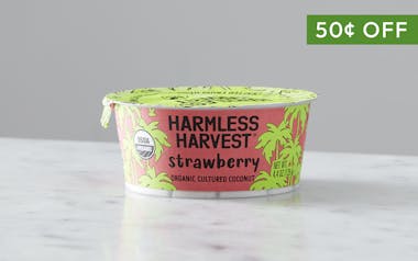 Organic Strawberry Coconut Yogurt