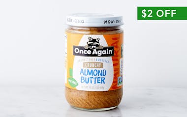 Natural Crunchy Almond Butter