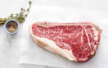 Dry-Aged Bone-In Beef New York Strip Steak