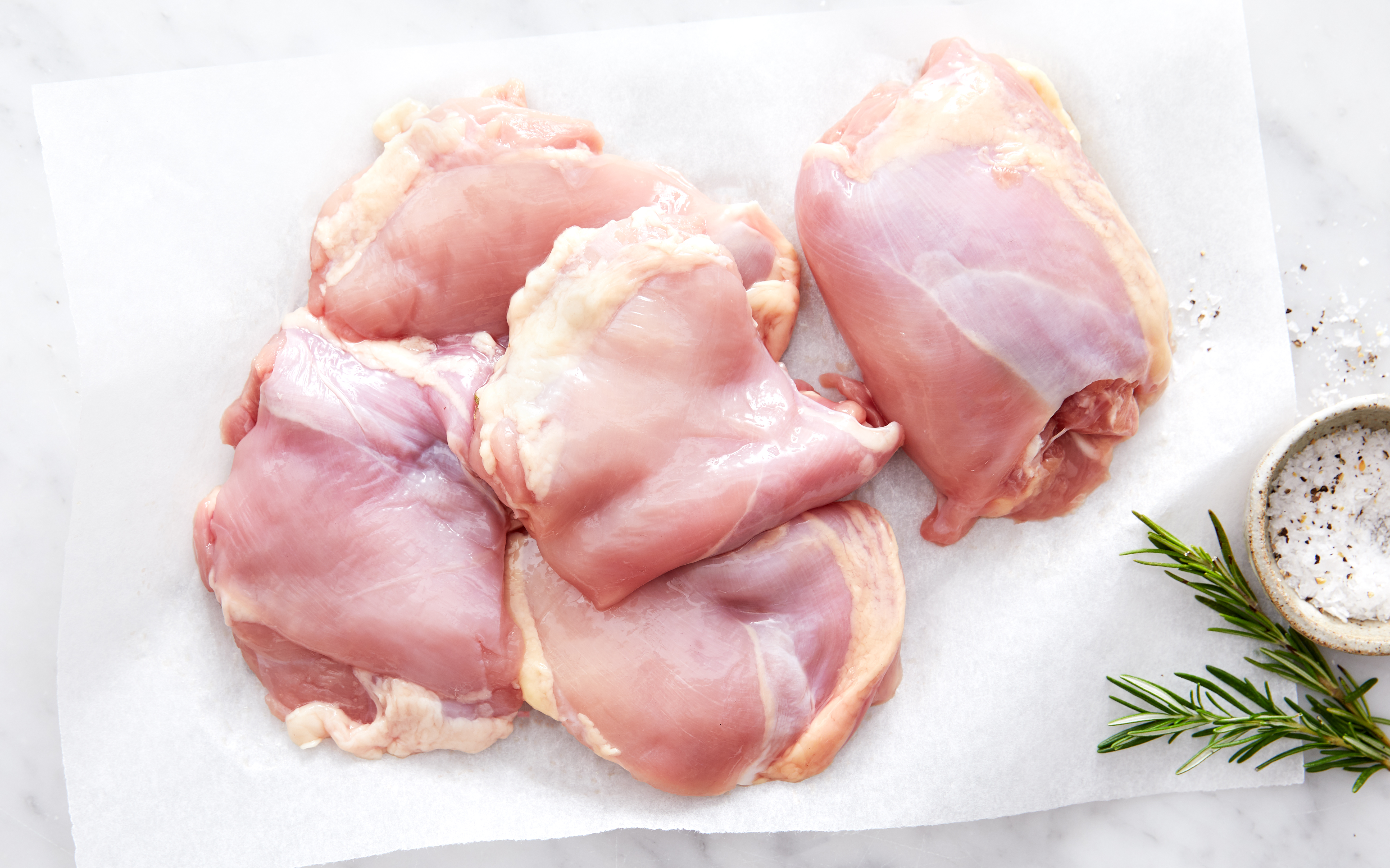 Pasture Raised Boneless Skinless Chicken Thighs | 1.5 Lb | Pasturebird ...