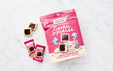 Dark Chocolate Cookie Squares