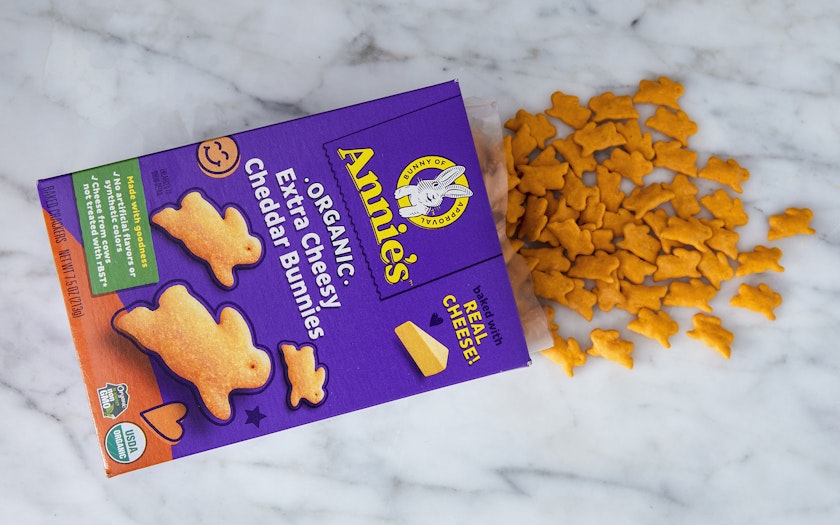 Cheddar Bunnies Snack Crackers, 7.5 oz, Annie's Homegrown