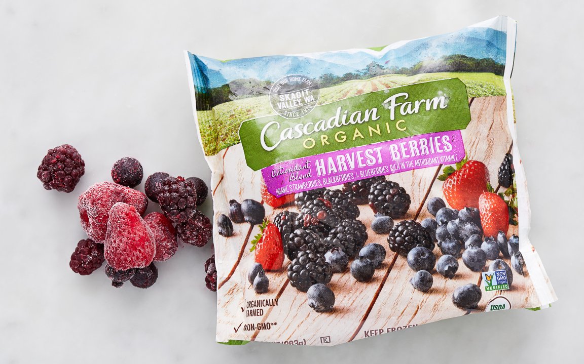 Organic Frozen Harvest Berries Cascadian Farm SF Bay Good Eggs
