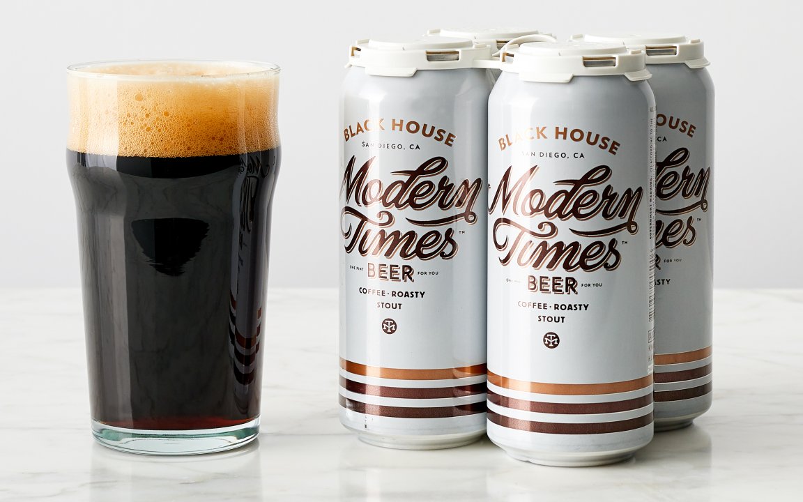 Black House Coffee Oatmeal Stout 4 count Modern Times Beer Good Eggs