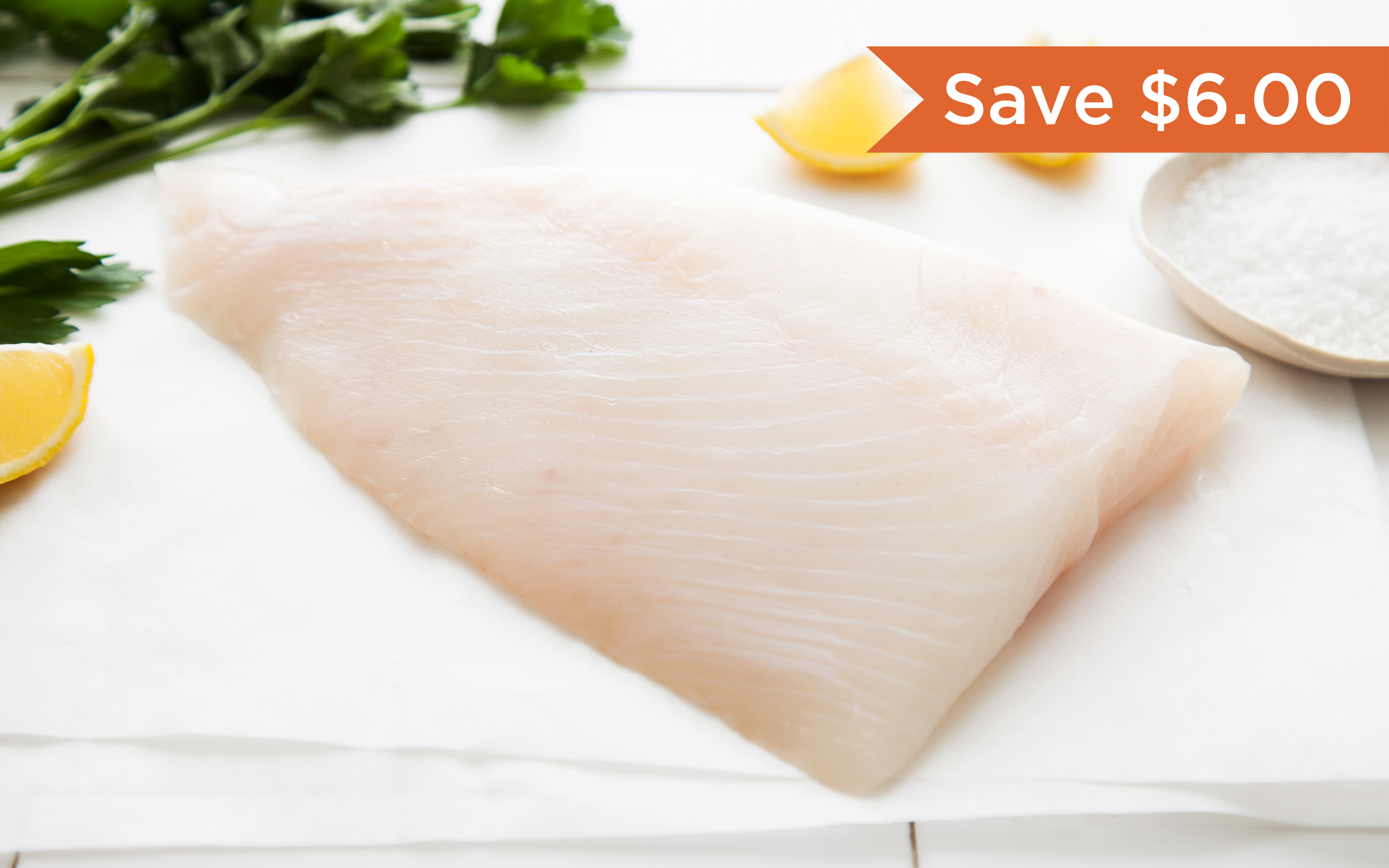 Wild Alaskan Halibut (Frozen) Sea to Shore Seafood Co. Good Eggs