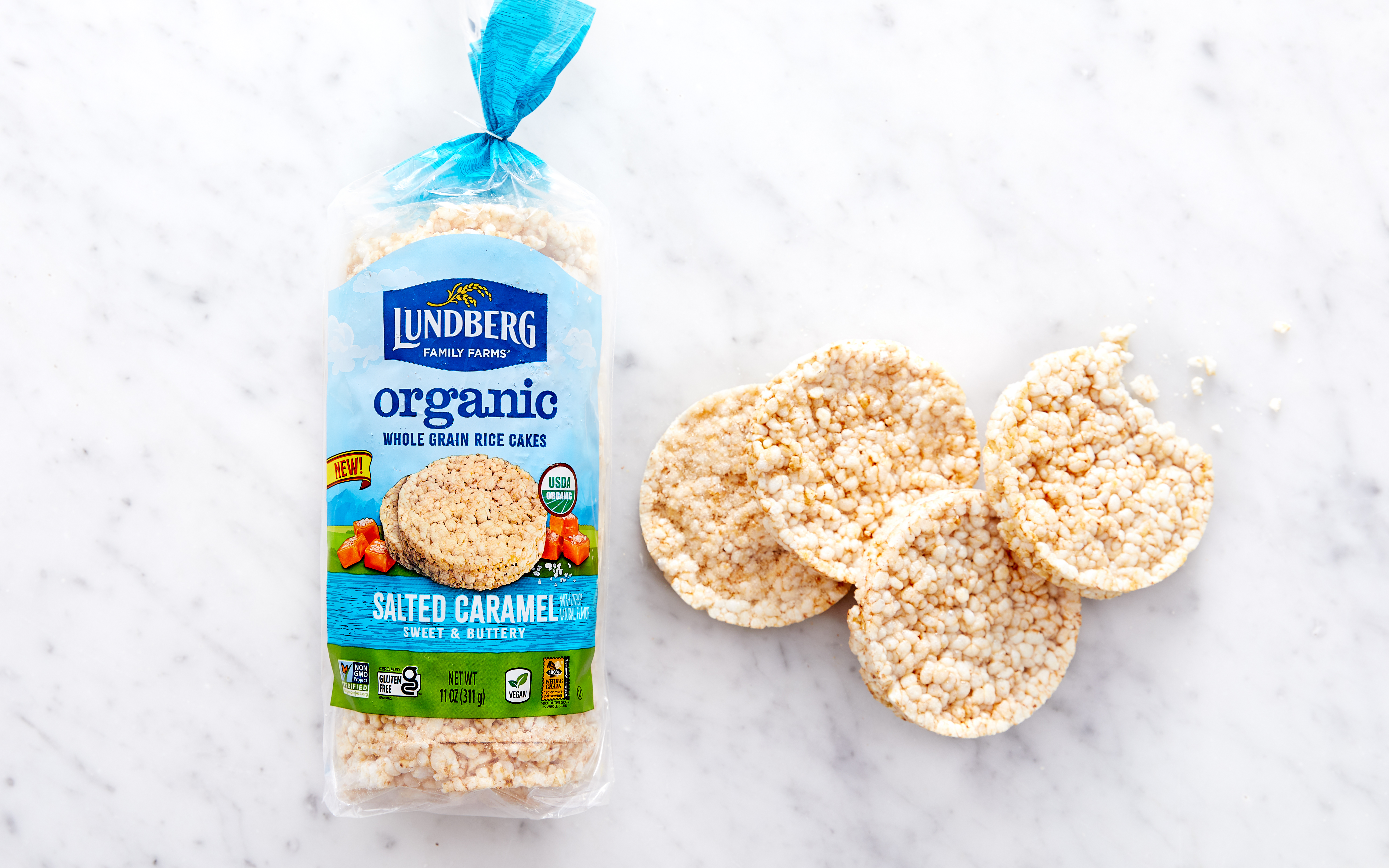 Brown rice cakes - Rice up! - 120 g