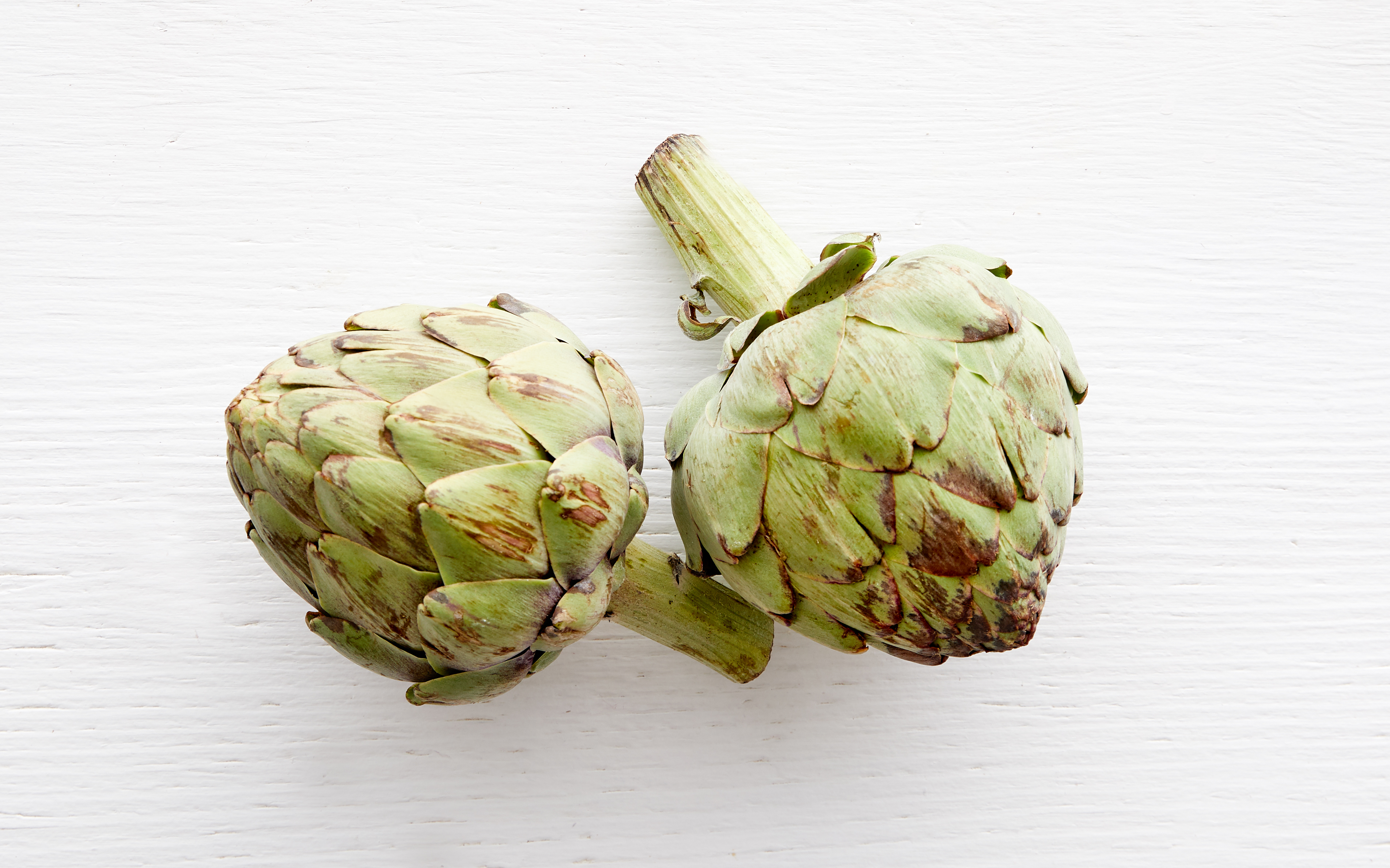 Organic Large Frost-Kissed Artichoke Duo | 2 count | JAS Family