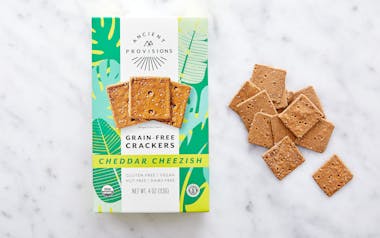Organic Cheddar Cheezish Crackers