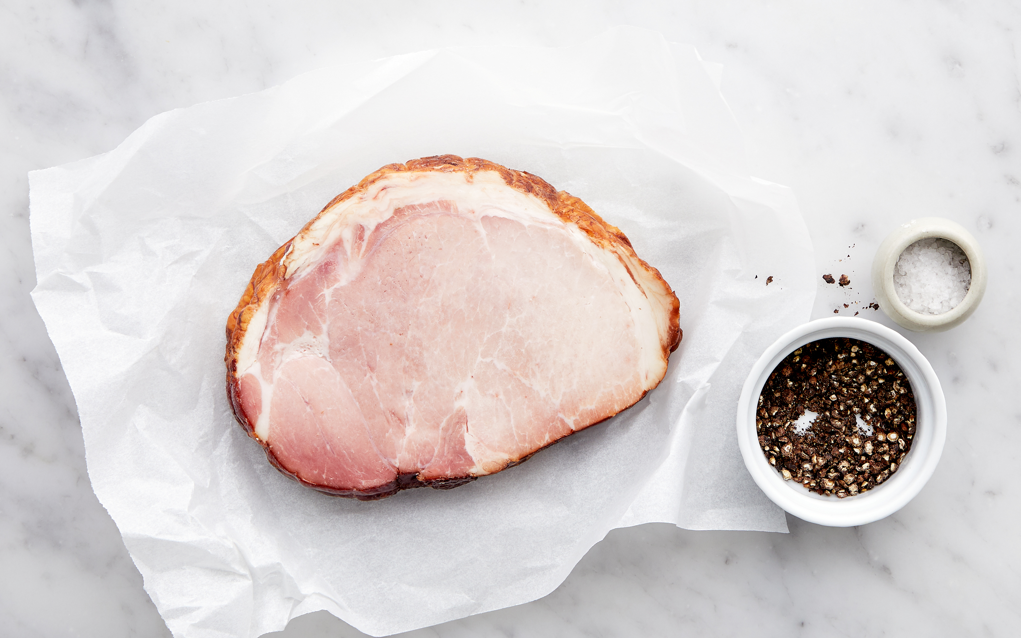 Pastured Pork Ham Steak (Frozen) 1 lb Sonoma County Meat Co. Good