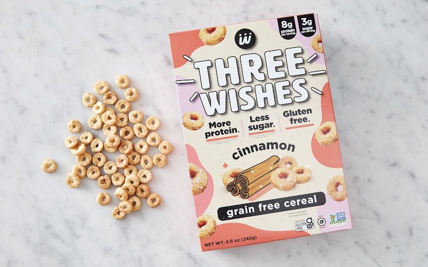 Three Wishes - Cereal Cinnamon Gluten Free - Case Of 6-8.6 Oz