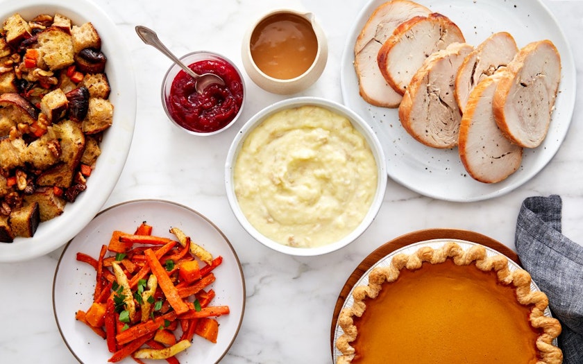 Small Complete Thanksgiving Turkey Dinner Good Eggs Meal Kits
