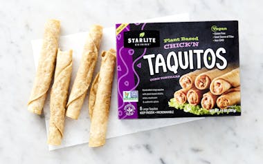Plant-Based Chick'n Taquitos 