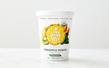 Organic Pineapple Passion Smoothie Cup