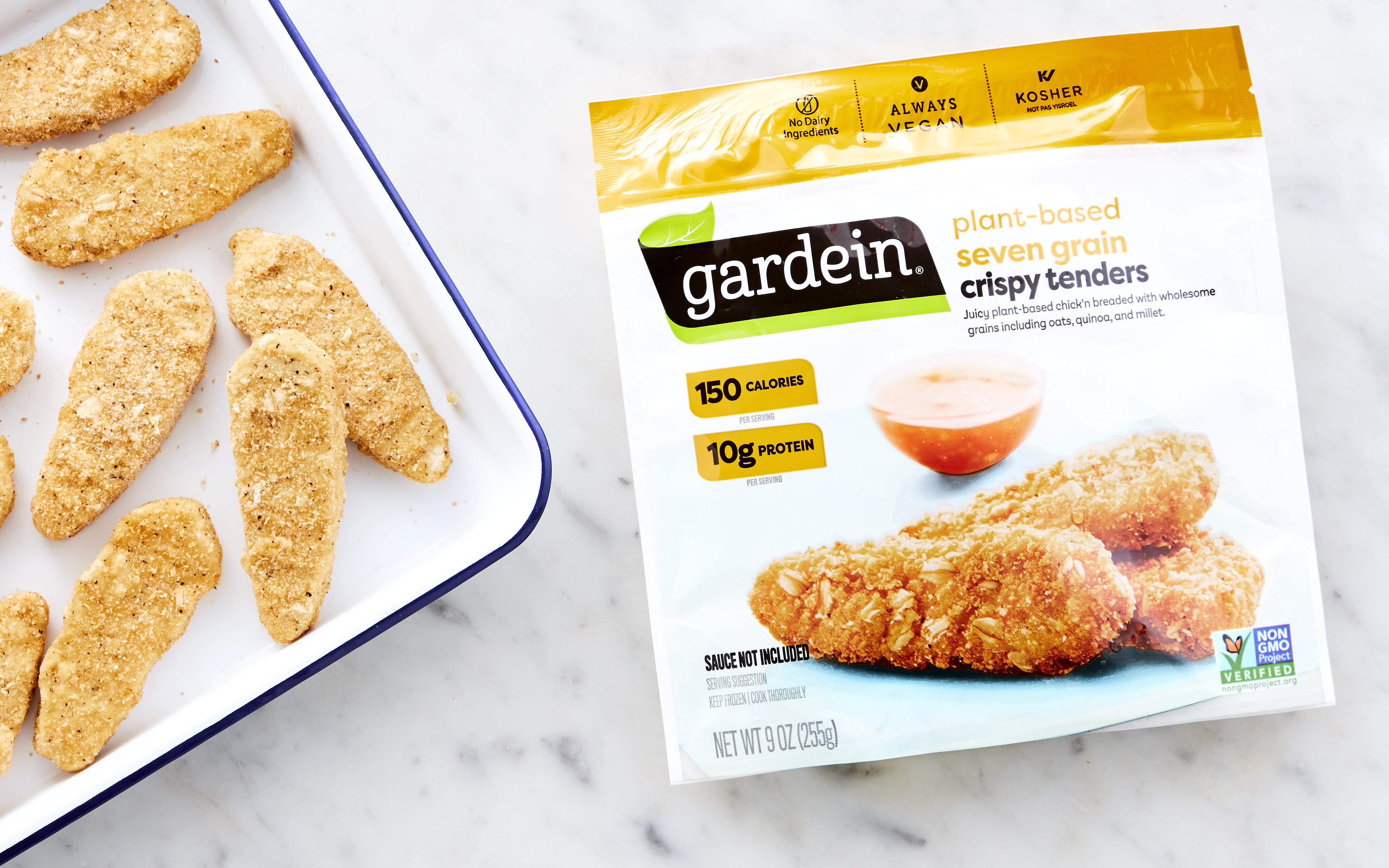 Plant-based Seven Grain Crispy Tenders oz Gardein Good Eggs